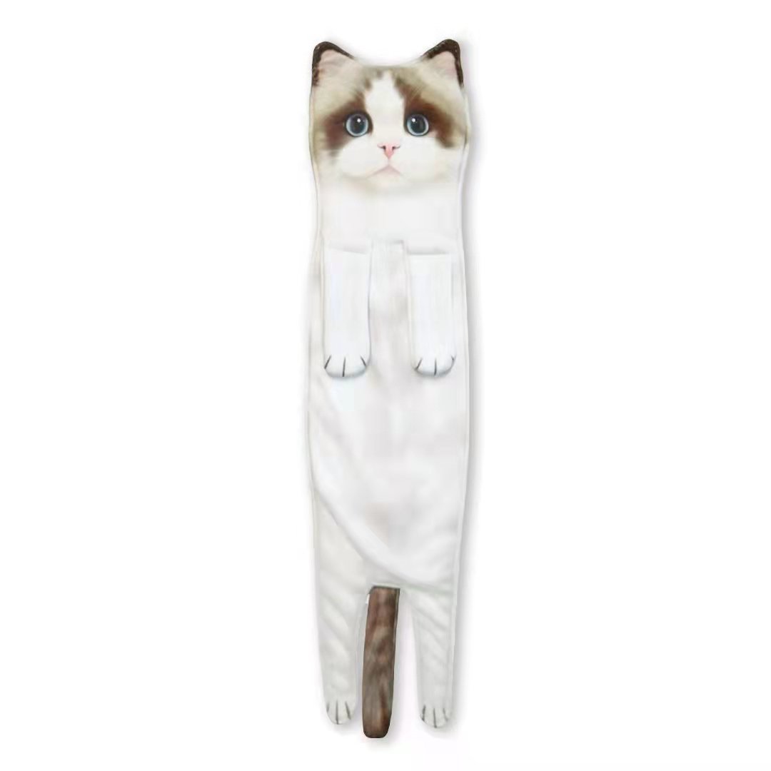 🎁 Early Christmas Sale — Up to 49% OFF! 🎅 Funny Cat Hand Towels(Buy More Save More)