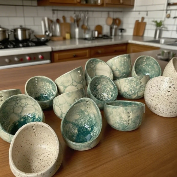 Earthenware Herb/Coriander Stripper