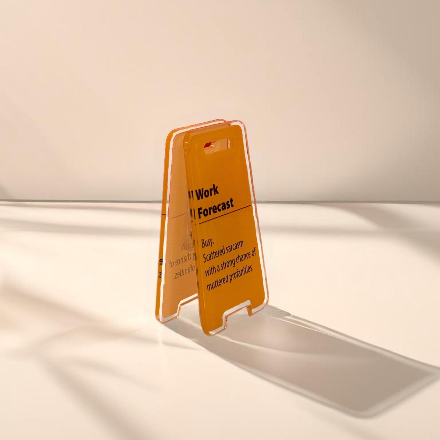 Mini Floor Sign | Funny desktop accessories