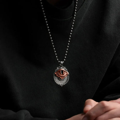 🔥👁️‍🗨️Handmade Tarot Vision Pendant: Connect to Cosmic Wisdom Anytime(Buy 2 Free Shipping Now))