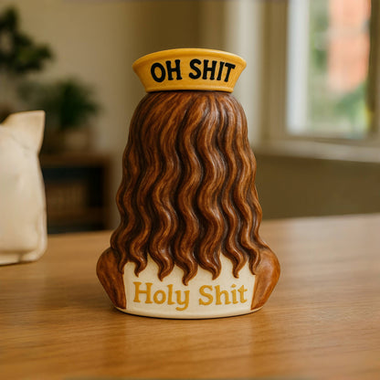 Jesus Holy Shit Molded Stash Jar - 9 oz