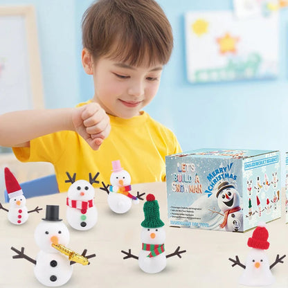 🔥Last Day 49% OFF - 🎁Create your very own unique snowman!☃️ -✨[DIY Christmas Snowman Crafts Sets for Kids]✨