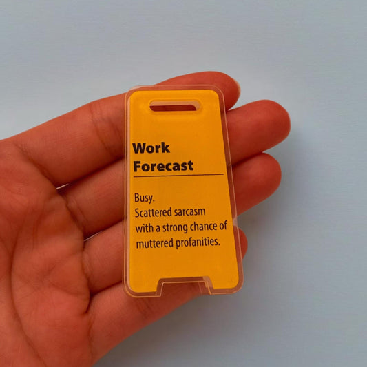 Mini Floor Sign | Funny desktop accessories