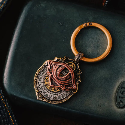 🔥👁️‍🗨️Handmade Tarot Vision Pendant: Connect to Cosmic Wisdom Anytime(Buy 2 Free Shipping Now))