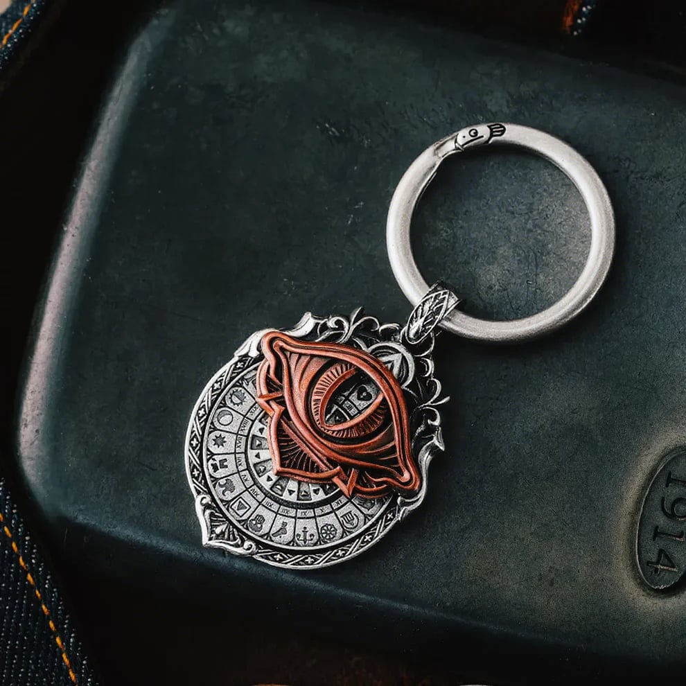 🔥👁️‍🗨️Handmade Tarot Vision Pendant: Connect to Cosmic Wisdom Anytime(Buy 2 Free Shipping Now))