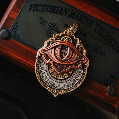 🔥👁️‍🗨️Handmade Tarot Vision Pendant: Connect to Cosmic Wisdom Anytime(Buy 2 Free Shipping Now))