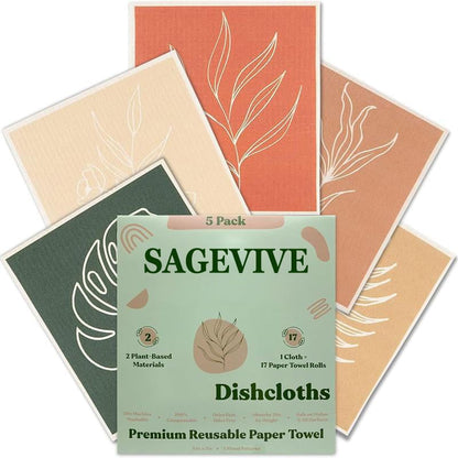 Dishcloths for Kitchen & Cleaning | 5 Pack