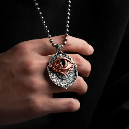 🔥👁️‍🗨️Handmade Tarot Vision Pendant: Connect to Cosmic Wisdom Anytime(Buy 2 Free Shipping Now))