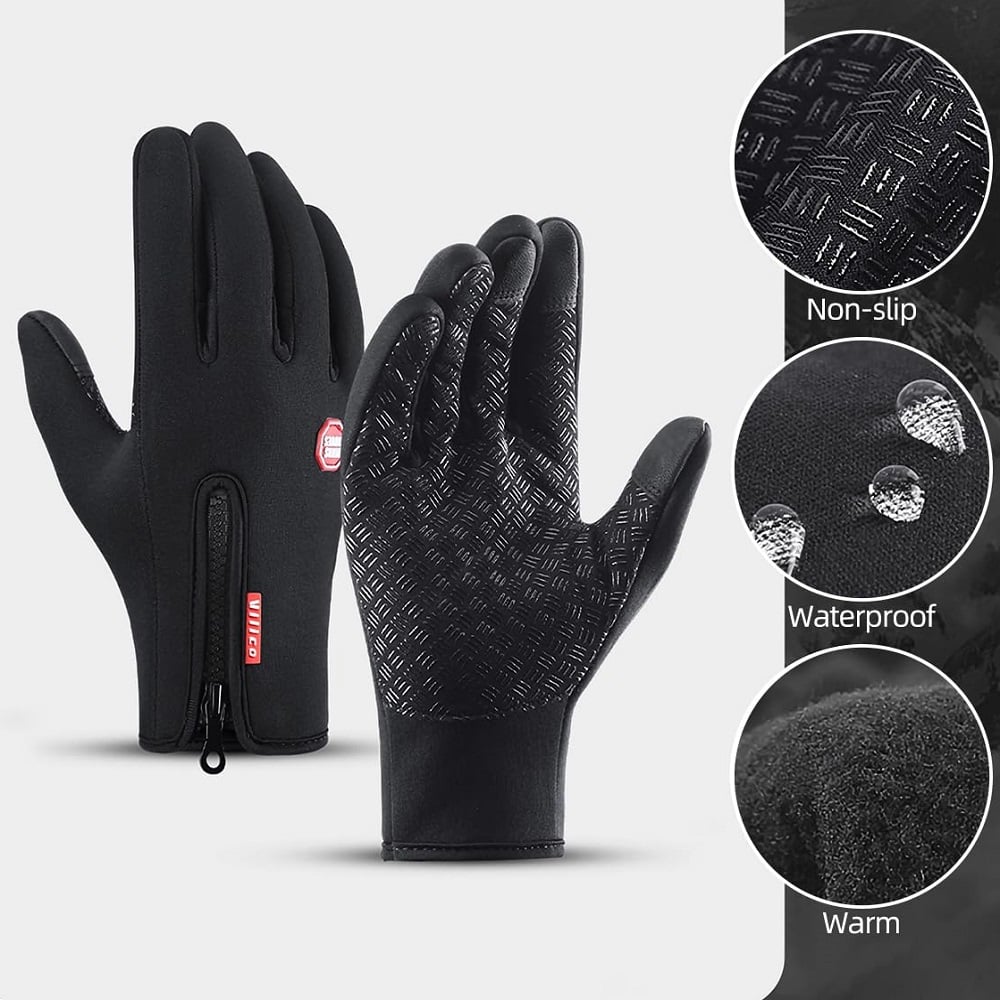 🏆Ultimate Waterproof & Windproof Thermal Non-Slip Gloves(Buy 4 Free Shipping Now)