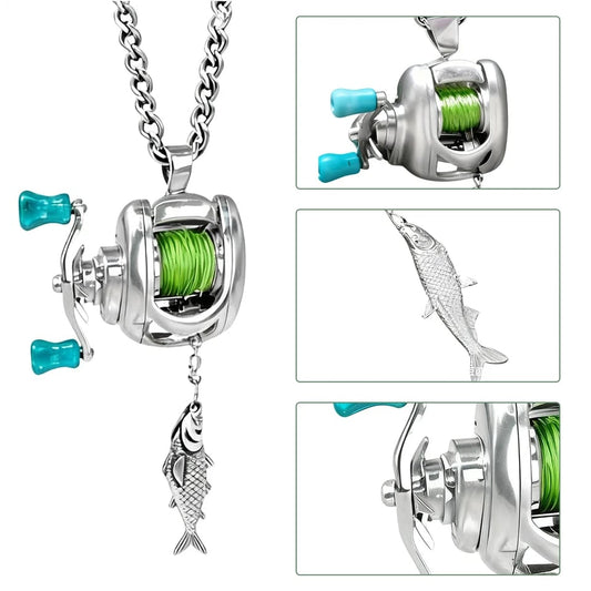 🎁Christmas Sale 49% OFF🎅Fishing Reel Jewelry Set(Buy 2 Free Shipping)