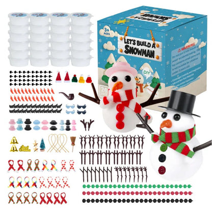🔥Last Day 49% OFF - 🎁Create your very own unique snowman!☃️ -✨[DIY Christmas Snowman Crafts Sets for Kids]✨