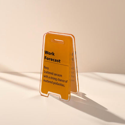 Mini Floor Sign | Funny desktop accessories